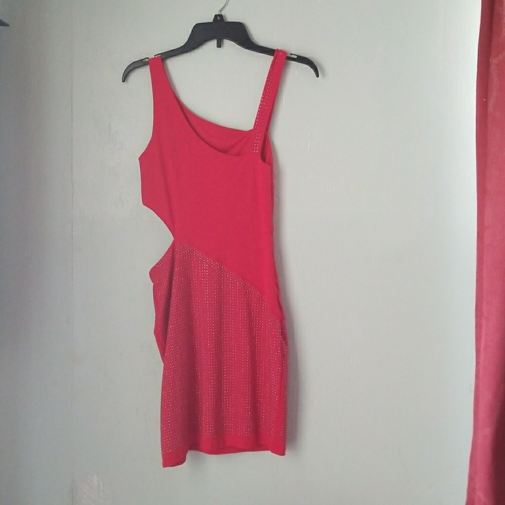 Red sexy dress